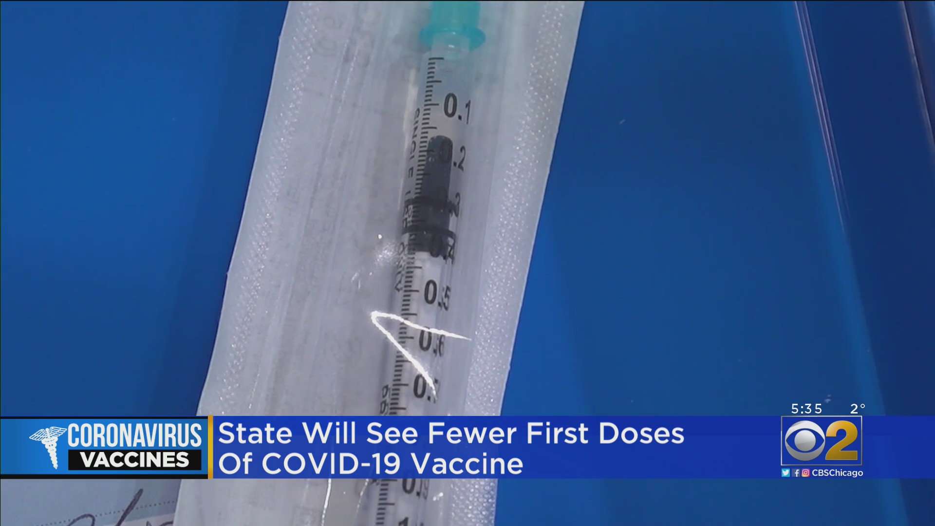 State Of Illinois Will See Fewer First Doses Of COVID-19 Vaccine – Yahoo News