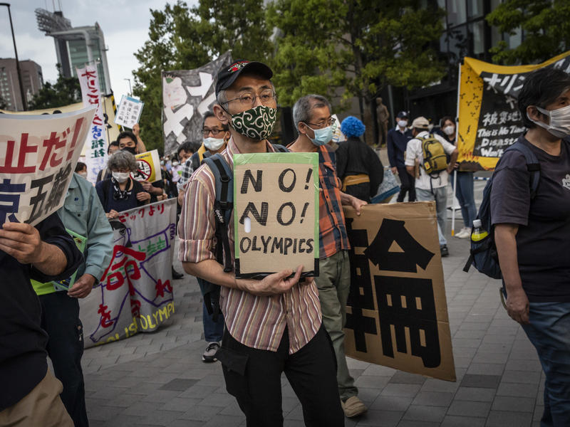 Opposition To Tokyo Games Grows Heated Amid COVID Concerns – NPR Illinois