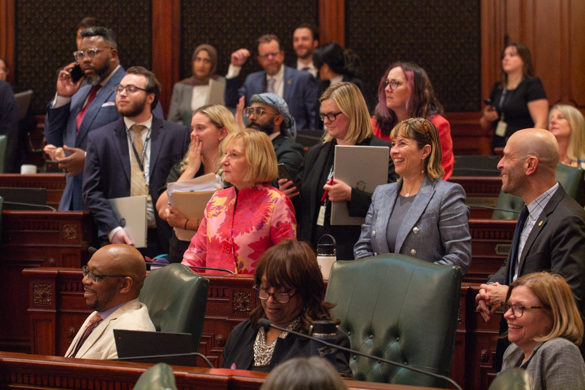 Session slog ends in $56B budget, new taxes on social media companies, crypto, fantasy sports – Capitol News Illinois