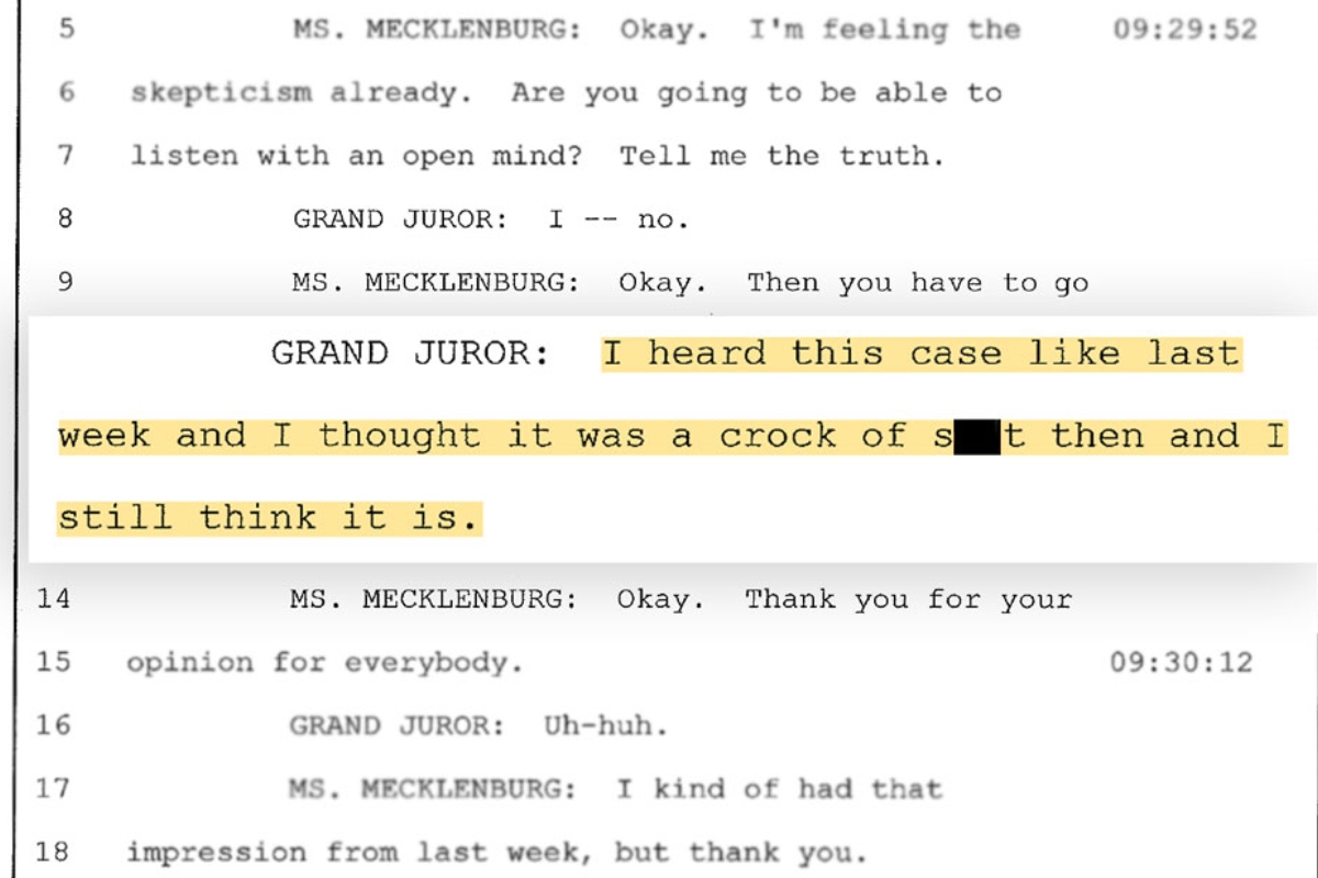 โCrock of sโโ: Transcripts show grand jurors dismissed for disagreeing with governmentโs case against โBroadview Sixโ – Capitol City Now