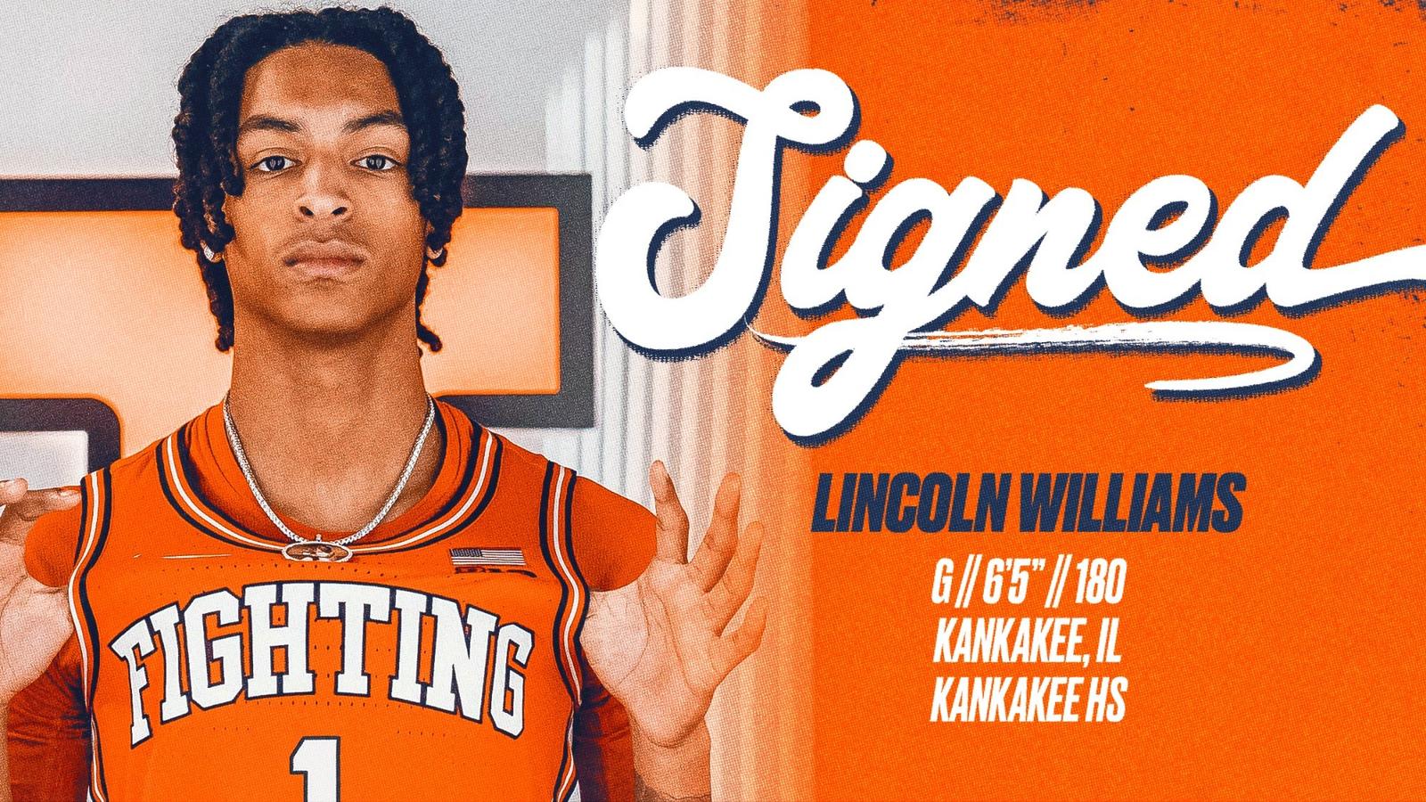 Illinois Adds Williams – University of Illinois Athletics – University of Illinois Athletics