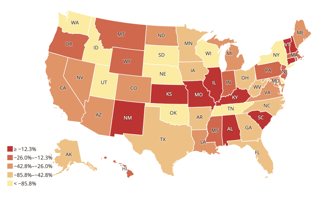 State debt: California, Illinois, New York, New Jersey and Texas each have over $200 billion in total liabilities – Reason Foundation